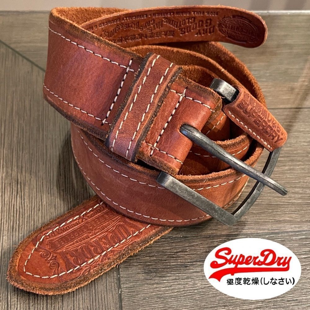 Vintage Style Superdry Western Belt Size Large